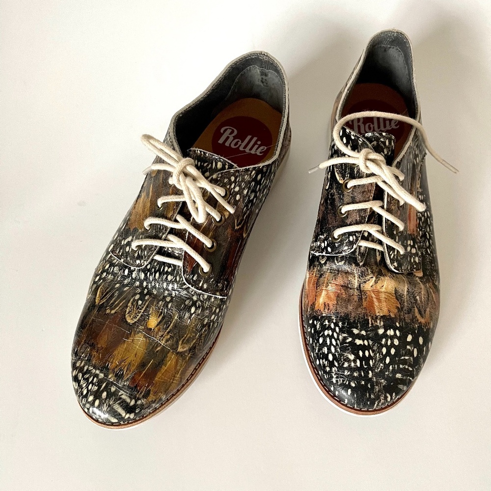 rollie women’s oxfords size 6.5 or 37 EU